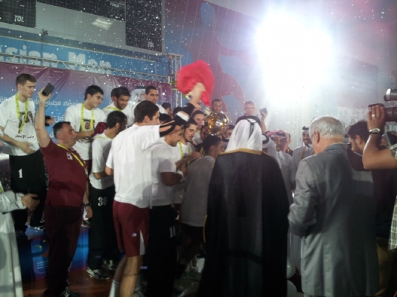 Closing ceremony of the 13th asian men juniors handball championship